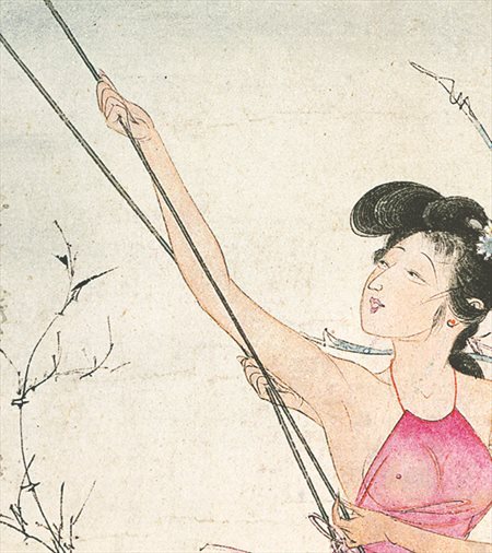凤阳-胡也佛的仕女画和最知名的金瓶梅秘戏图